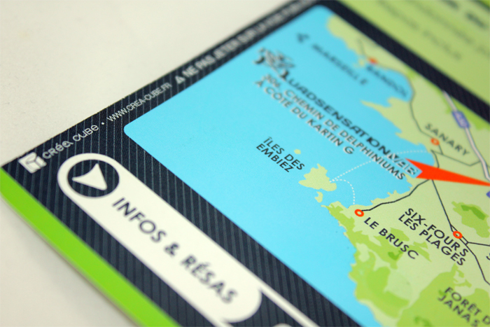 Carte des parcours quad et informations réservation