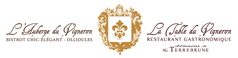 Identité visuelle La Table du Vigneron et L'Auberge du Vigneron
